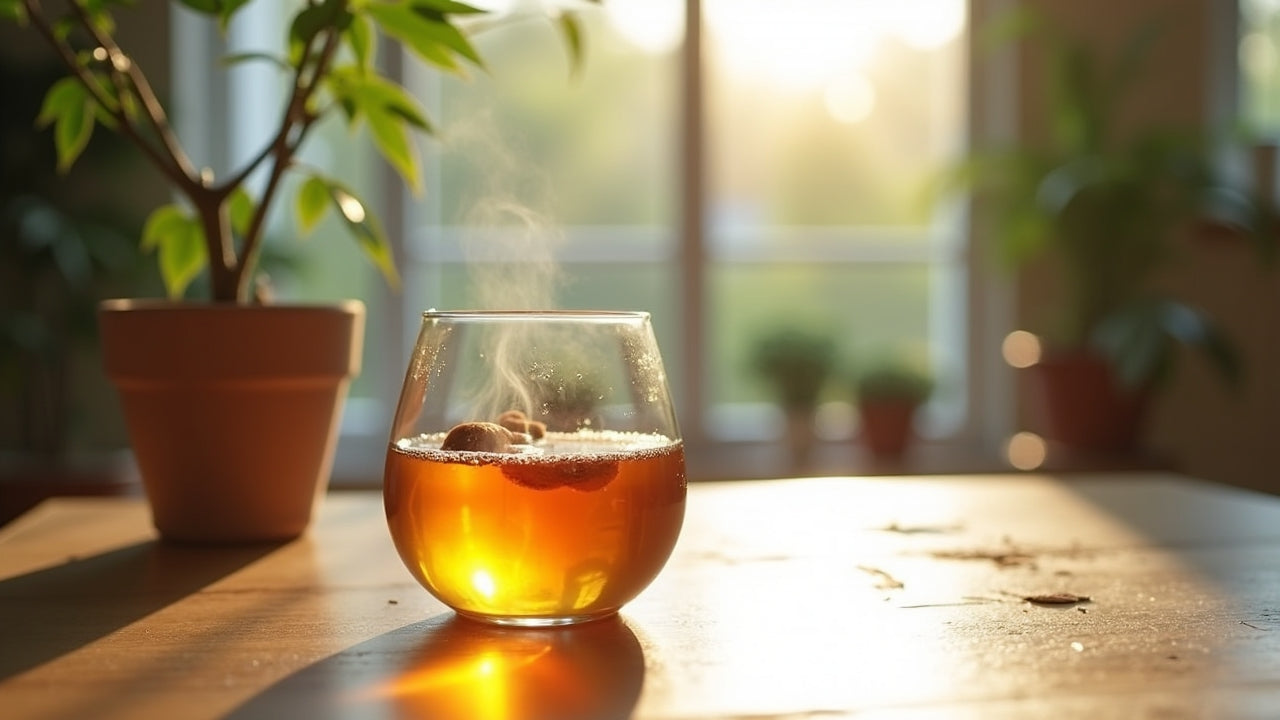 Natürliche Inhaltsstoffe in koffeinfreien Erfrischungsgetränken