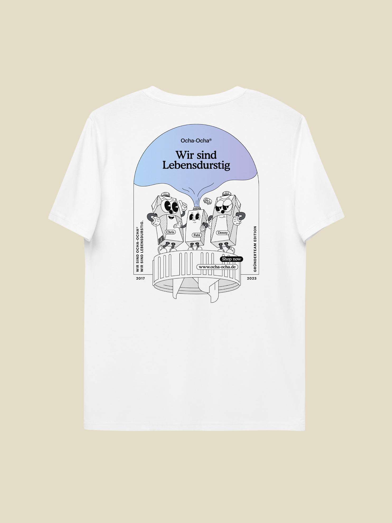 T-Shirt – Ocha-Ocha® Gründerteam Edition