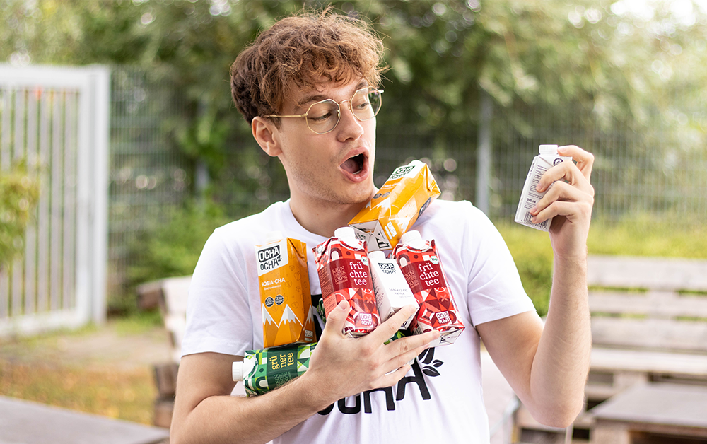 OchaOcha Tee Shop 100 zuckerfreie Getränke und Cold Brew Coffee