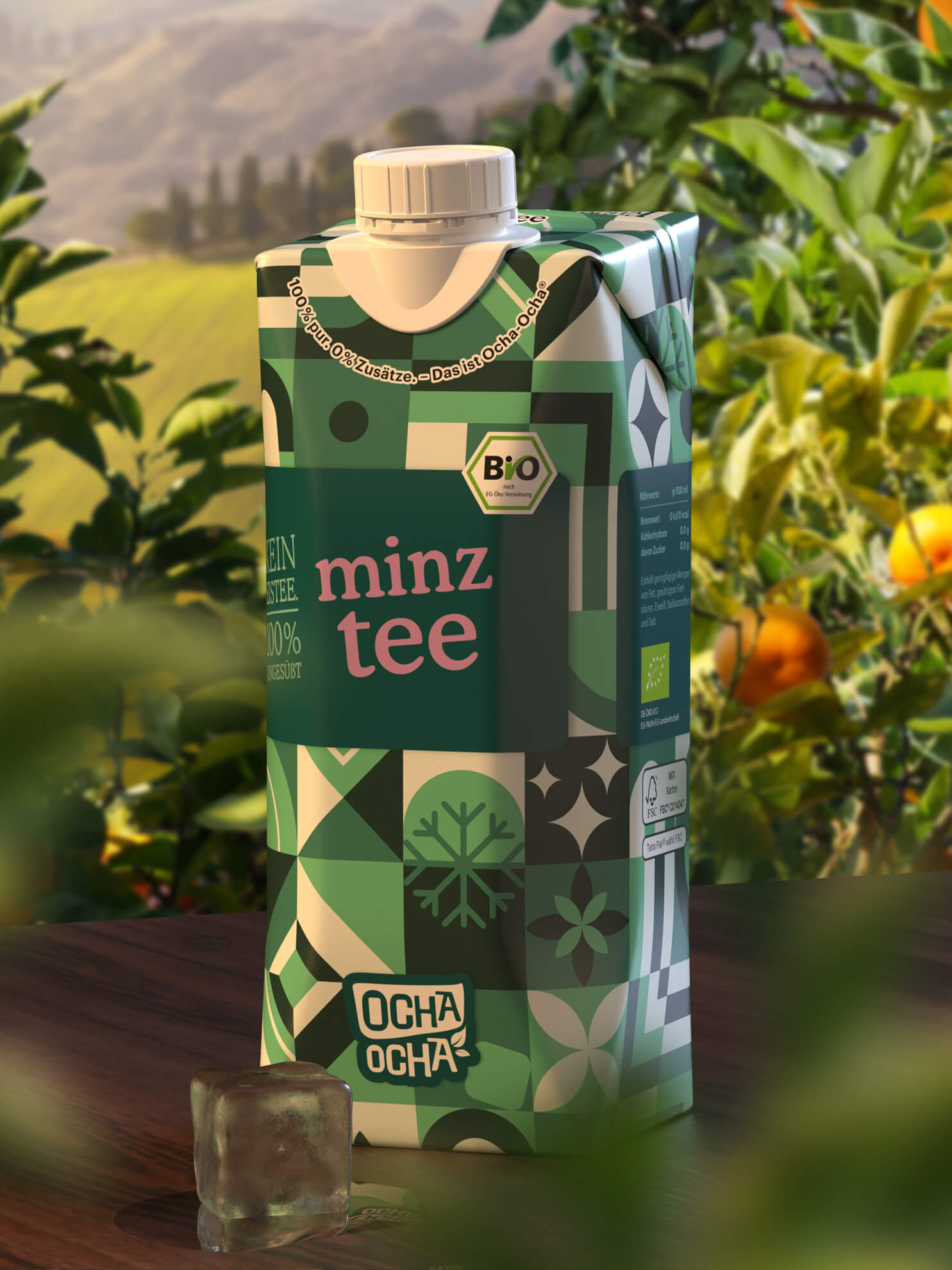 Ocha-Ocha® Bio-Minztee | Pfefferminze | Bio-Eistee ohne Zucker Ocha-Ocha® Bio-Minztee | Pfefferminze | Bio-Eistee ohne Zucker